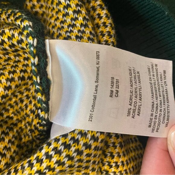 Green Bay Packers Men's Light Up Sweater - Picture 5 of 6